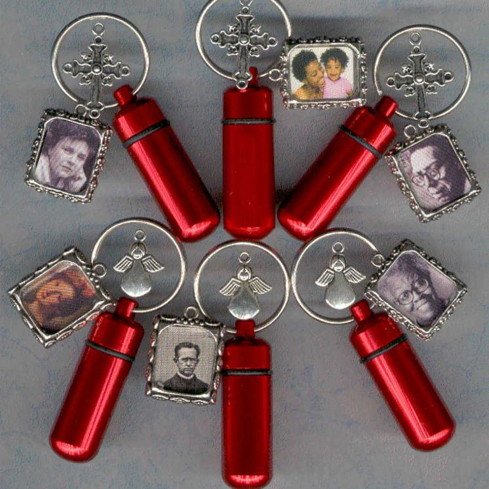 Red Cremation Jewelry Keepsake Urn Cremation Urn Jewelry Urn Small Urn Mini